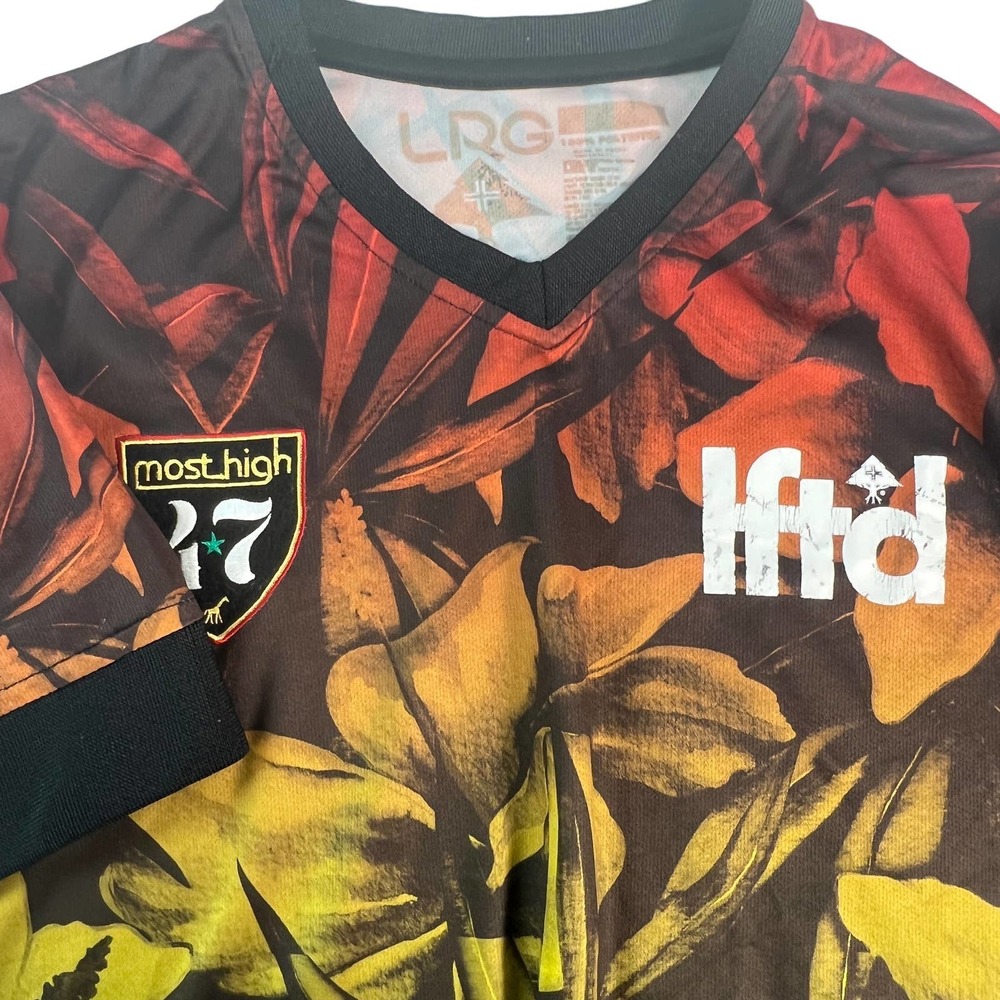 Lrg Green and Brown Short Sleeve Tee Dynamic Design